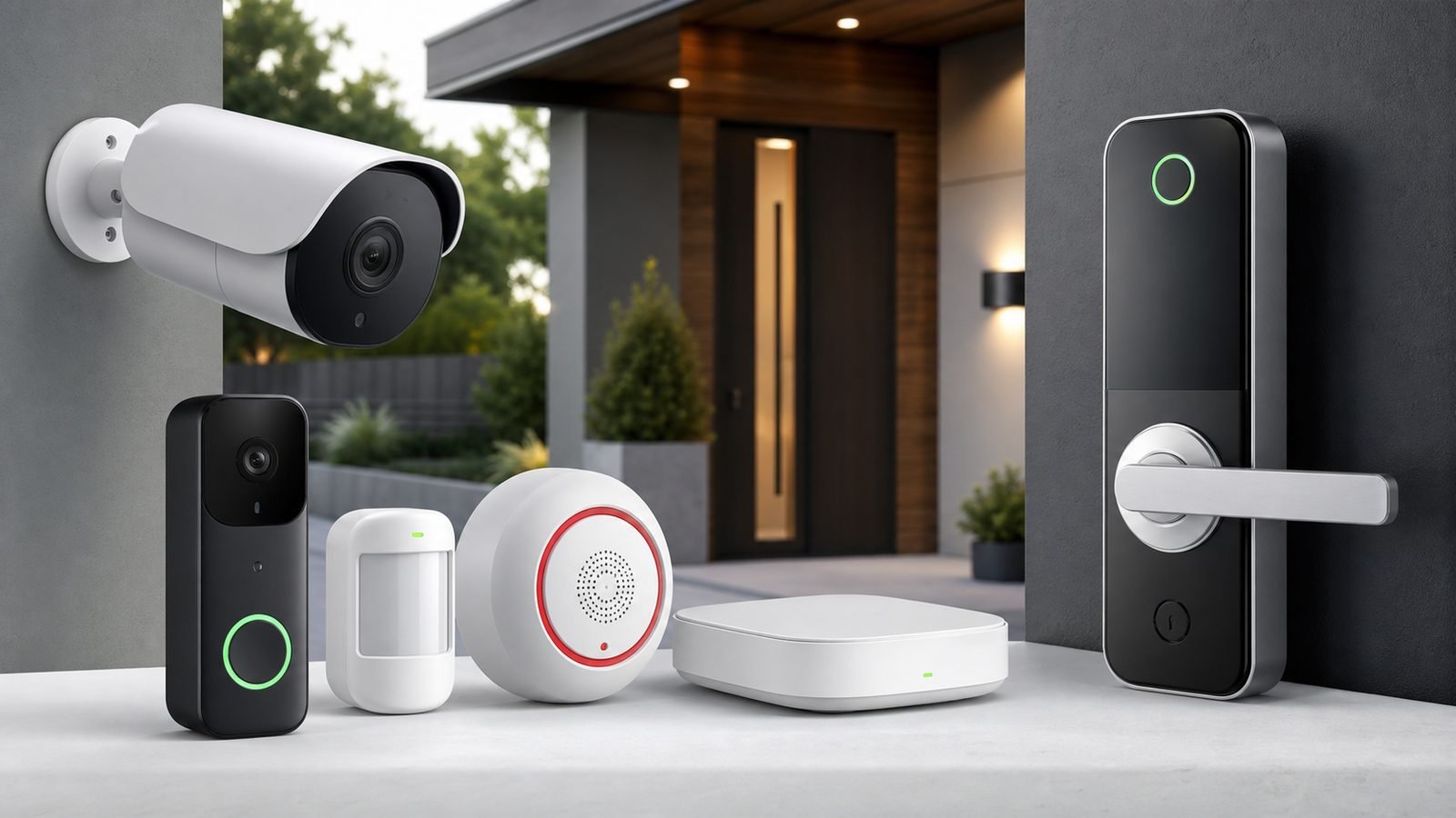 Smart security products for homes and businesses